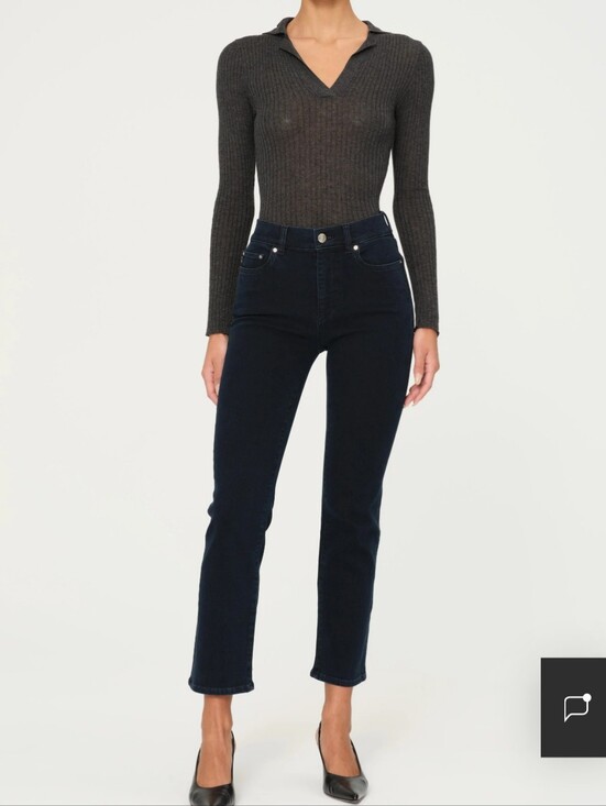 DL1961 Denim - DL1961 Mara Instasculpt Straight Leg Ankle Jeans in Flatiron